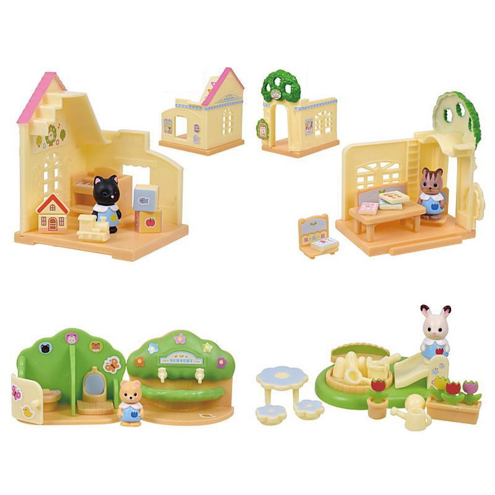 실바니안 패밀리 가챠 숲의 사이좋은 유치원 2탄 / 4종 세트
