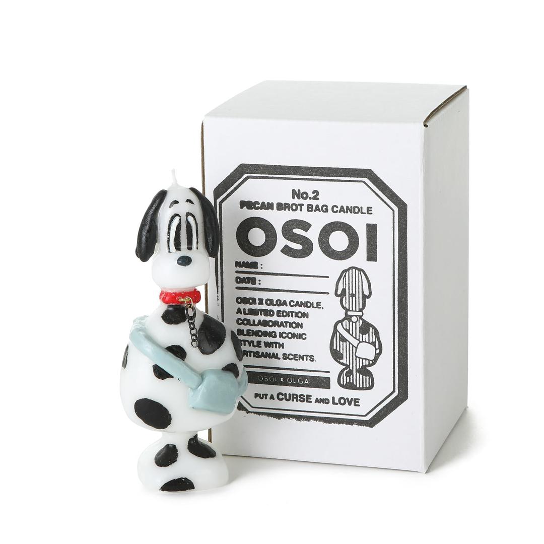 OSOI X OLGA GOOSE CANDLE DALMATIAN