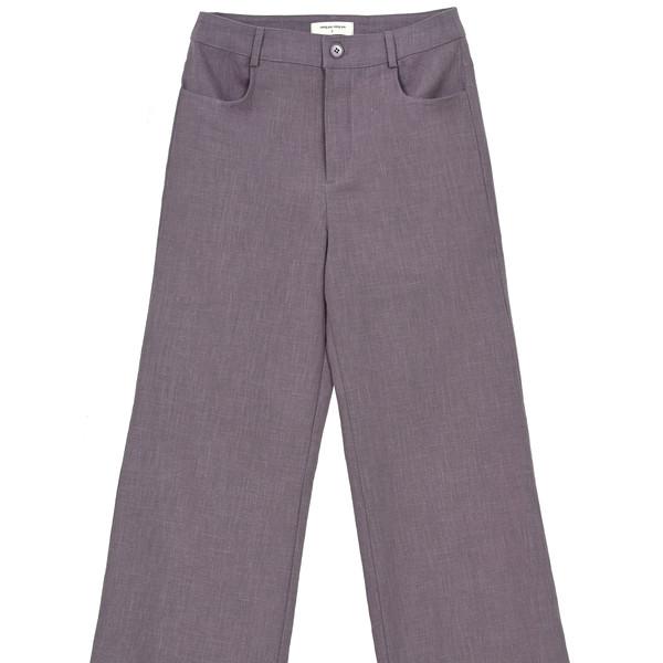 LINEN STRAIGHT PANTS