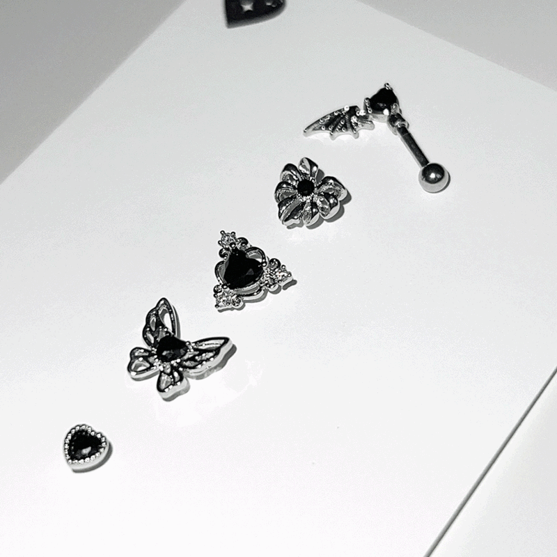 ★[set design] black heart  ★