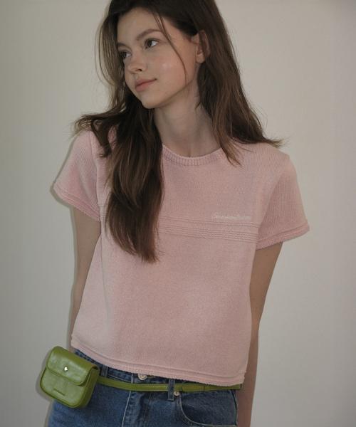 Coty Half Knit - Pink