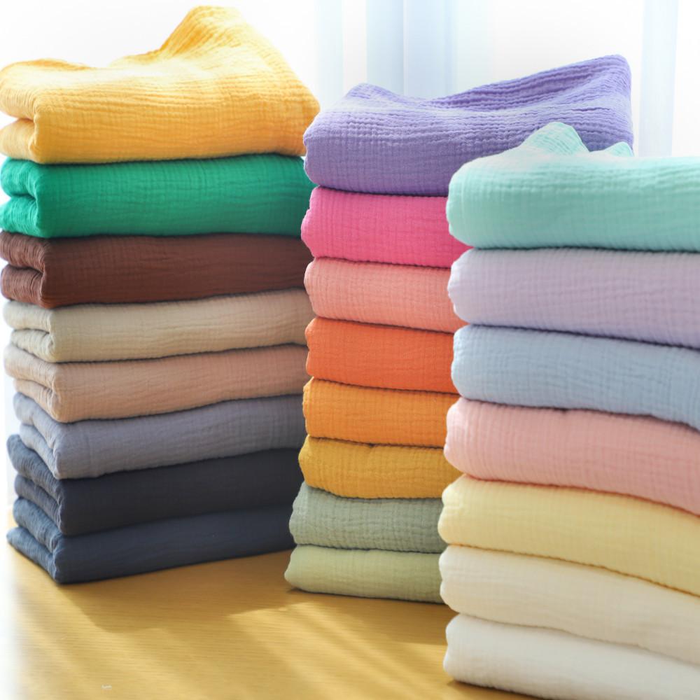 125 [27컬러] 순면 거즈 이중요루 무지 KC인증 바이오워싱 소창 블랭킷 키친크로스 행주 손수건
