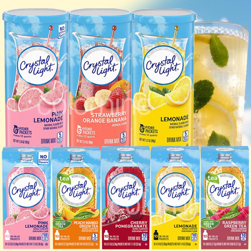 크리스탈라이트 10포 온더고 저칼로리 핑크레몬에이드 외 7종 [원산지:미국산(미국)]