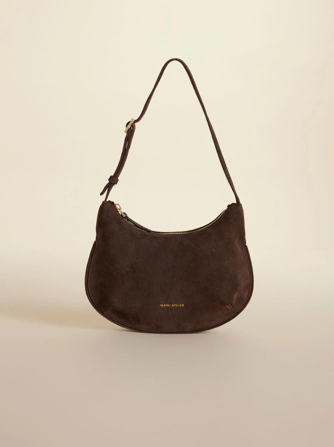 Ilda Deep Brown Suede