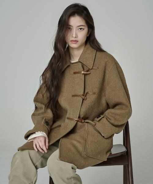줄리아페페(JULIAPEPE)  Classic Wool Duffel Coat (Brown) - 사이즈 & 후기 | 무신사