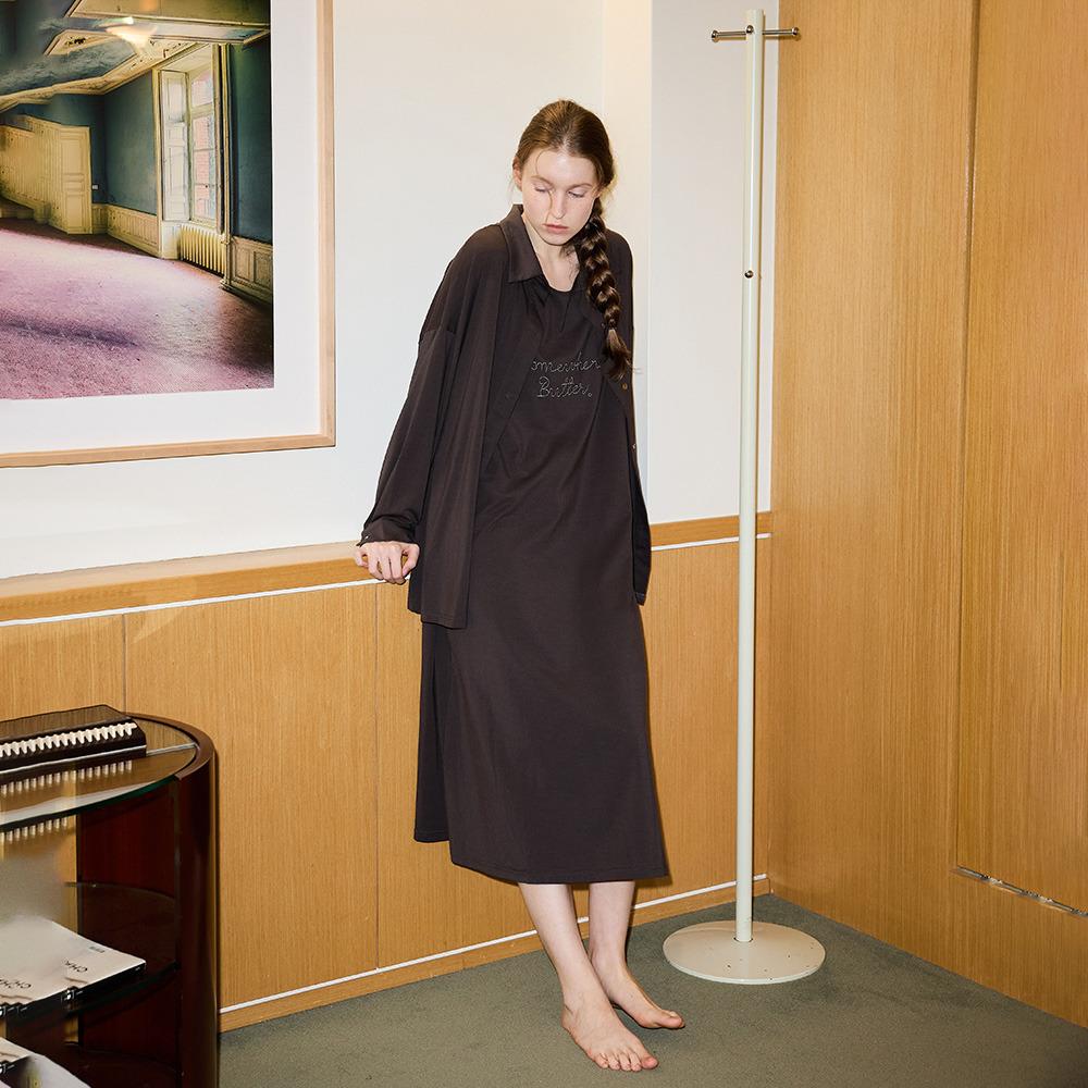MJ_Shirt and dress pajamas_2color