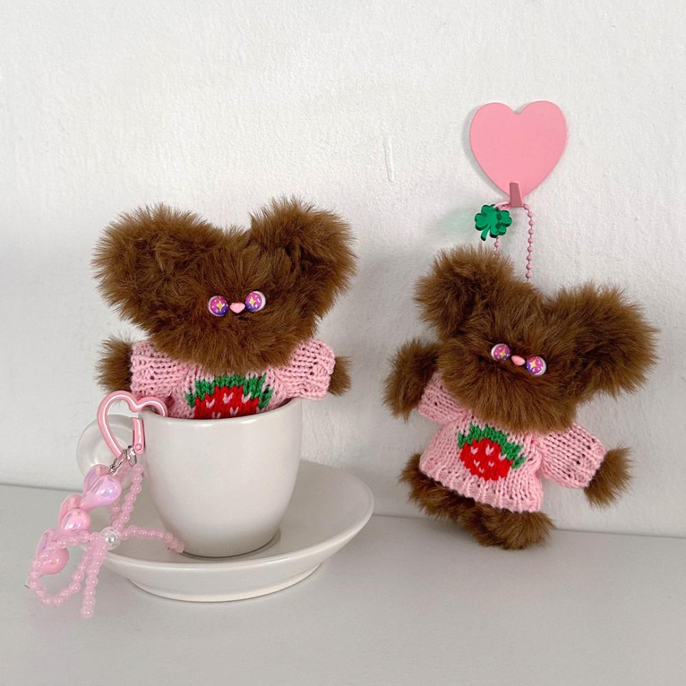 [해피클로버] 베리 곰돌이 행운 인형 키링