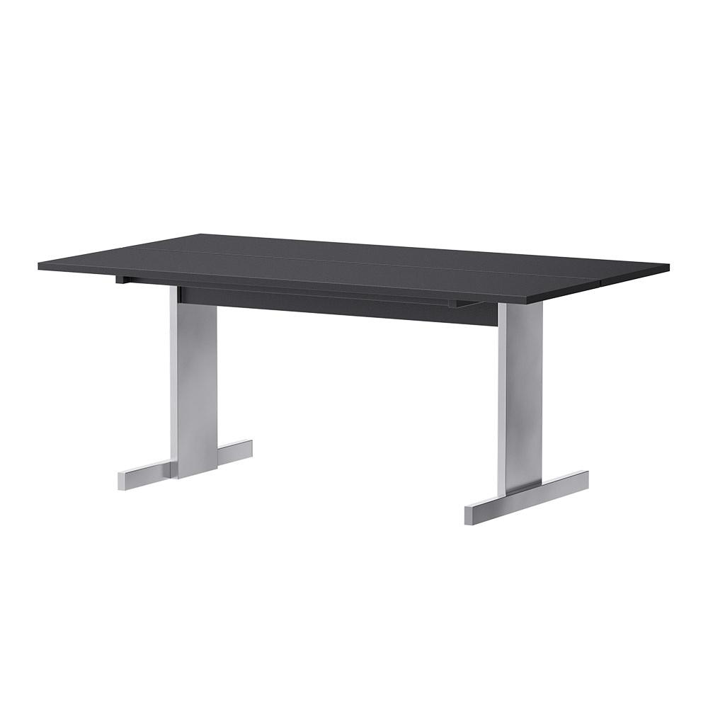 [29CM 단독]드로우 테이블 1800 블랙/스테인리스 스틸