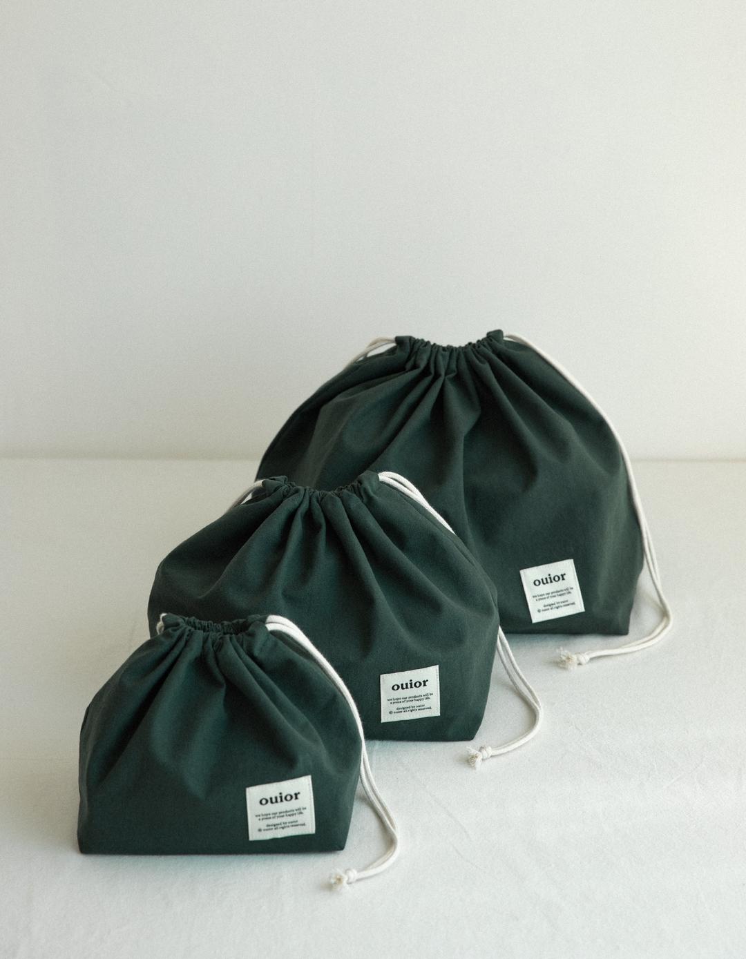 ouior chubby string pouch_dark mountain