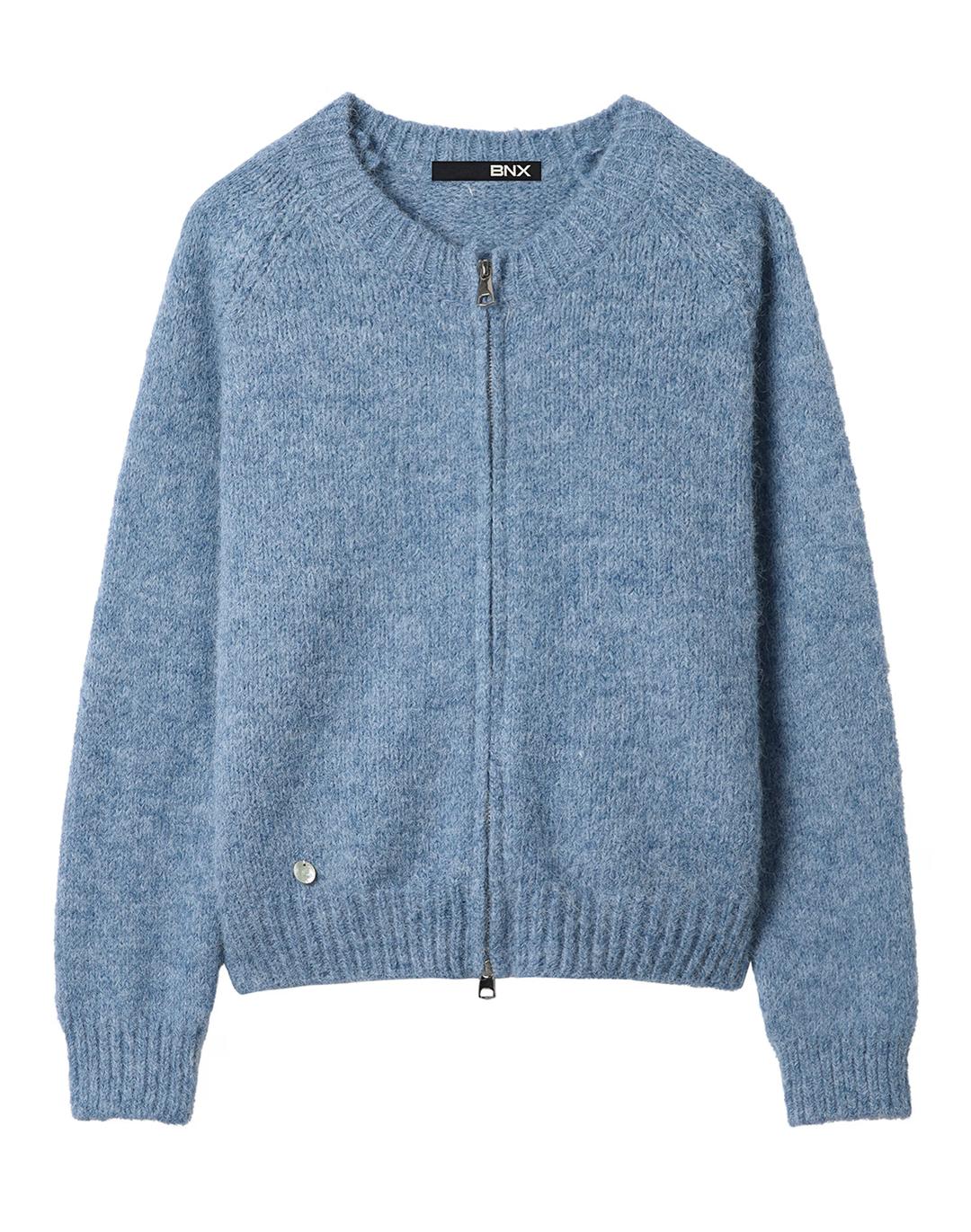 [시즌오프] 투웨이 집업 니트 울가디건 (BW4CD037L0)