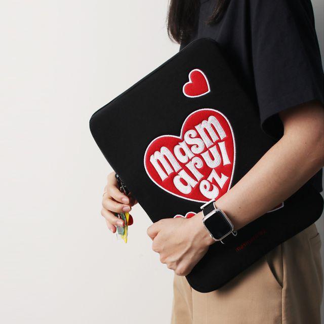 Heart tablet pouch _ 아이패드 태블릿 파우치