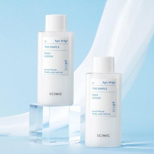 싸이닉 더심플 로션 대용량 260ml 1+1, 260ml, 2개 - 스킨 | 쿠팡