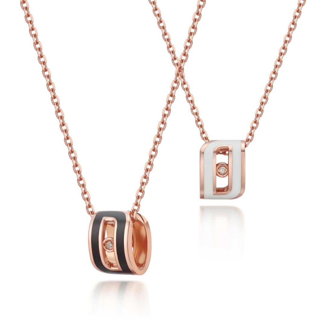 쉐르팔레뜨 18k 다이아 여자목걸이