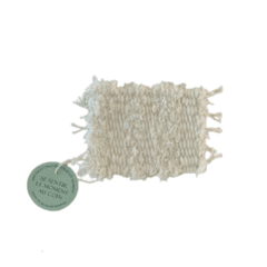 [sesentir] white coaster / 화이트 위빙 코스터