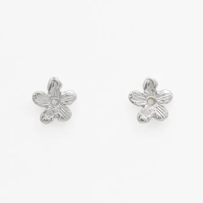 Mini Flower Earring_E15[Silver]