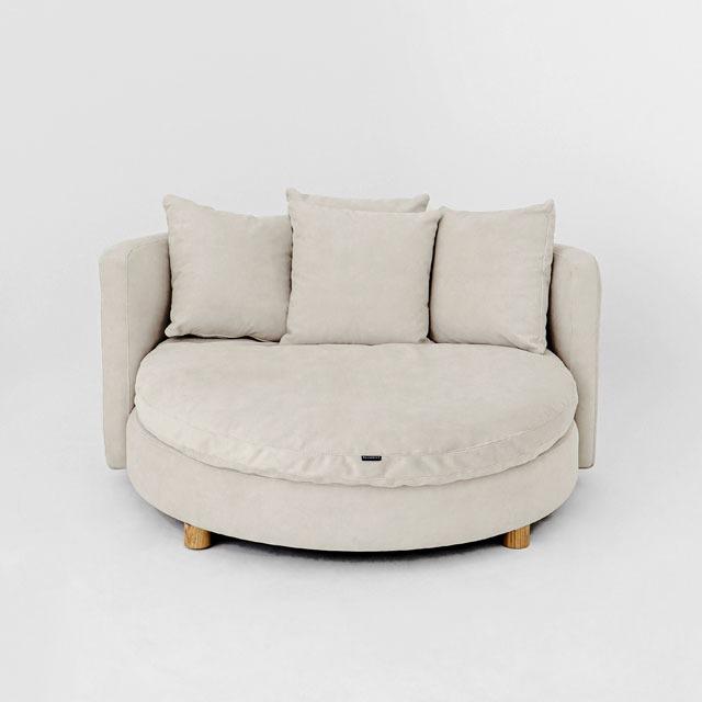 [DANBEEPET] Cloud Bed | Ivory