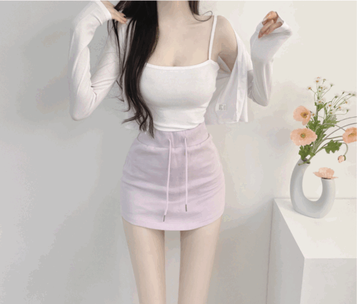 [데일리best] 탑탑 골지 나시가디건set