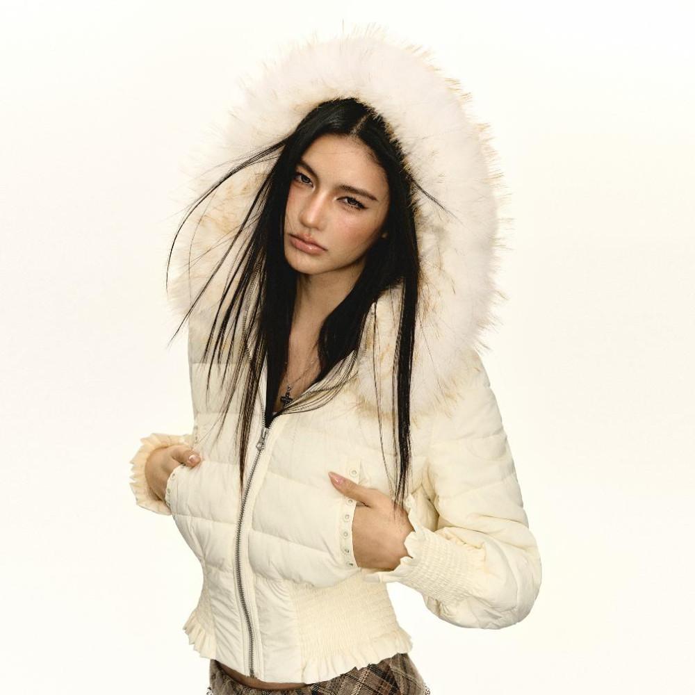 Ariseism snow white fur 패딩