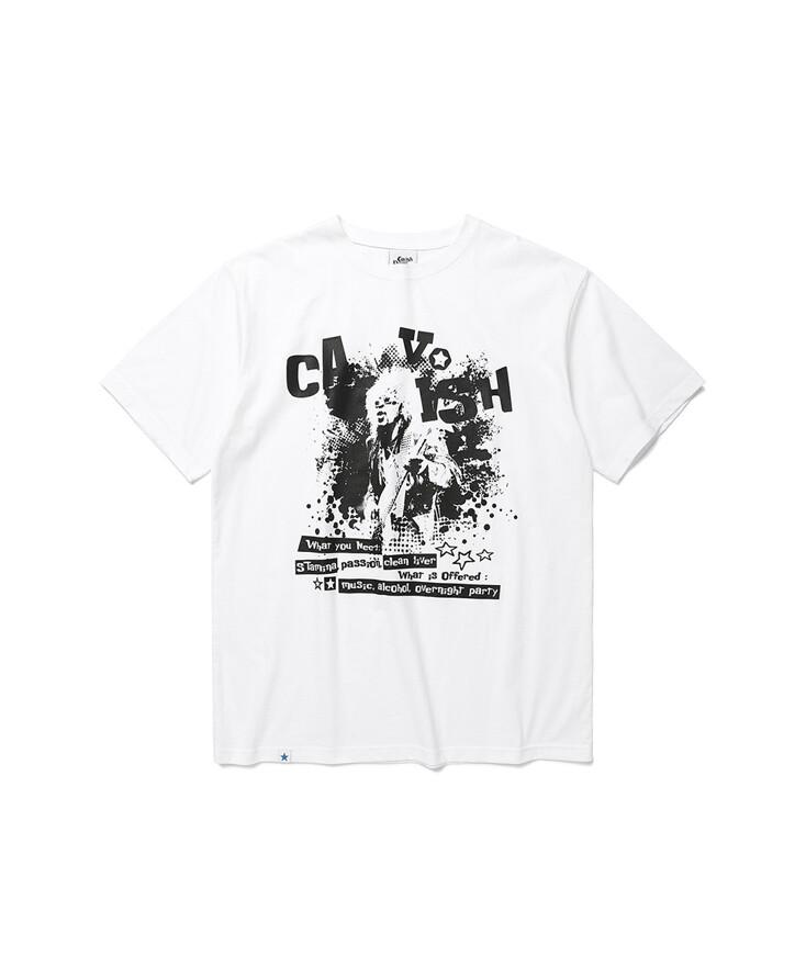 COLLINS SS TEE WHITE(CV2DMUT501A)