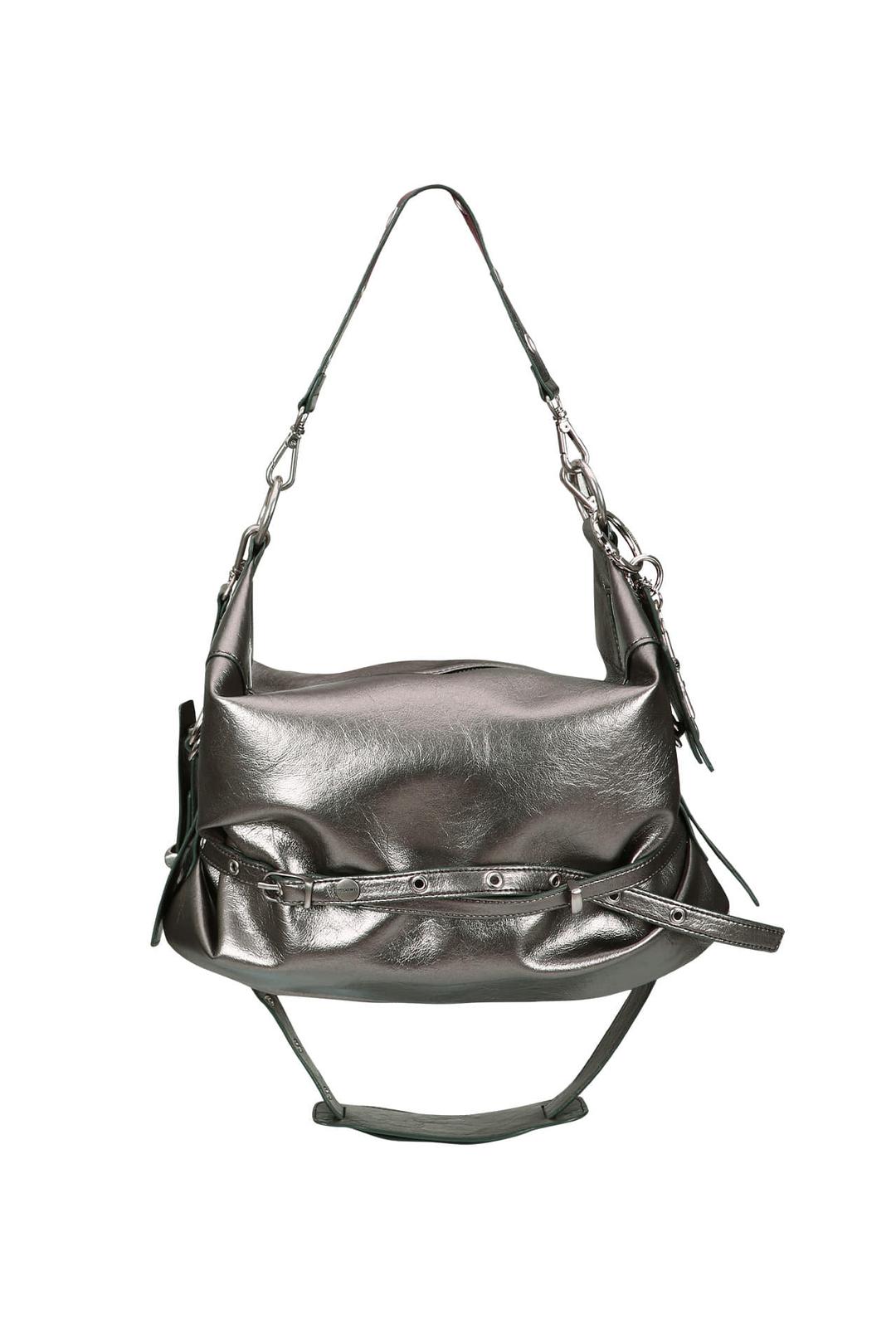 슬라우치 백 & 키링 세트 slouchy bag (metal) & keyring set