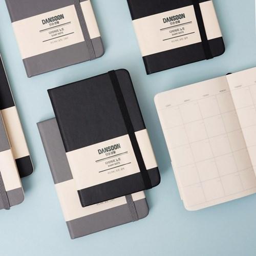(만년형) 단순생활 다이어리 노트 소프트커버 포켓 PU가죽