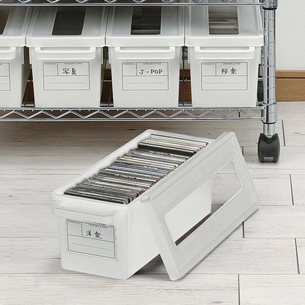 CD보관 DVD보관함 만화책 수납정리함 리빙박스