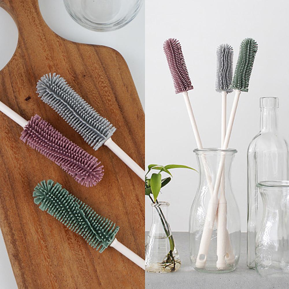 병솔 실리콘 오일 병 세척솔