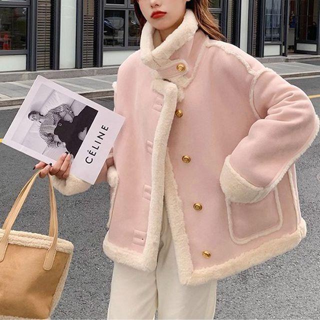 [인기만점ෆ심쿵룩](2color)러블리한 데일리룩 리버블 자켓