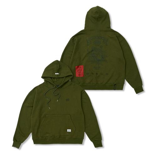 Praying Oversized Hoodie Khaki