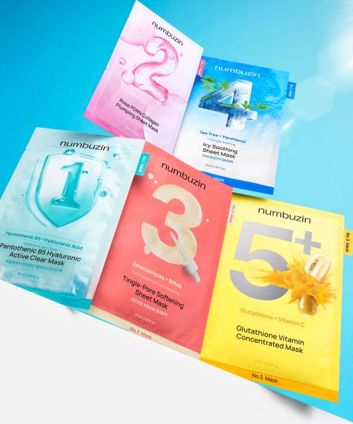 [10매]마스크팩 5매 1-5번 중 택 2