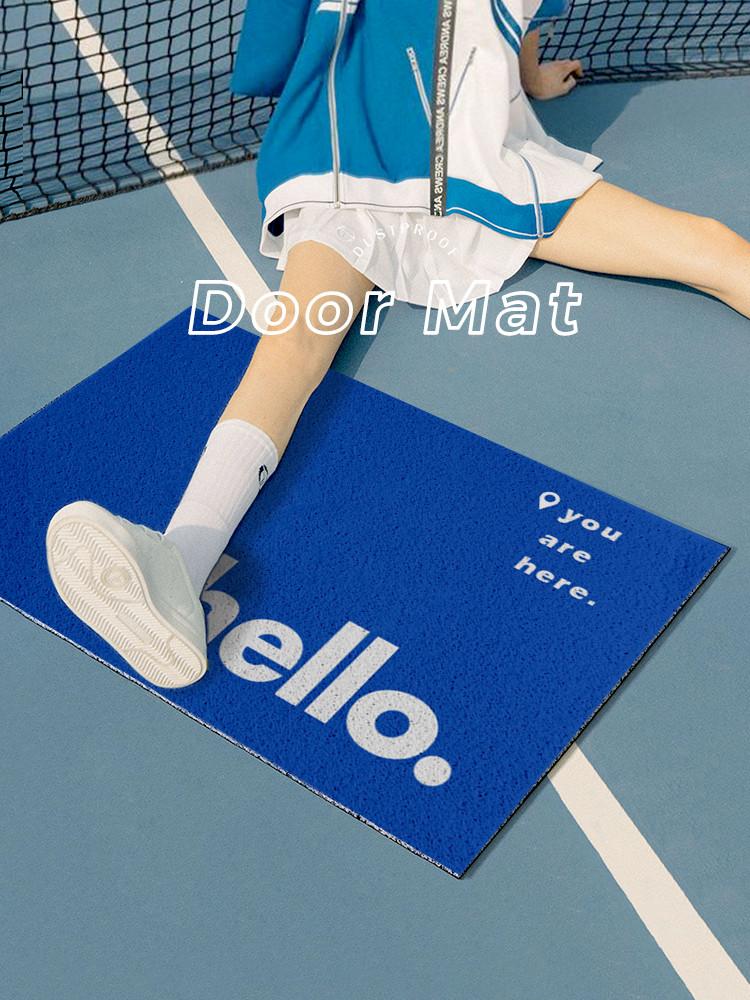칩앤리빙 Hello 코일 발매트 (12type) 출구앞 카페 사무실 가게 입구 주차장