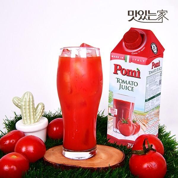 포미 착즙 100 첨가물 없는 이탈리아산 토마토주스 750ml