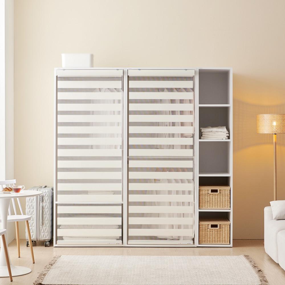 플라망 옵티마 블라인드 롤스크린 드레스룸 시스템장 옷장 아파트 원룸 안방 옷방 인테리어