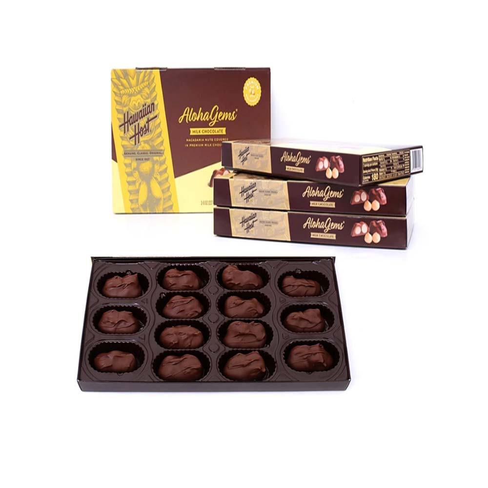 하와이안 호스트 마카다미아 초콜릿 하와이 코스트코 681g 227g x 3개입 [원산지:미국]