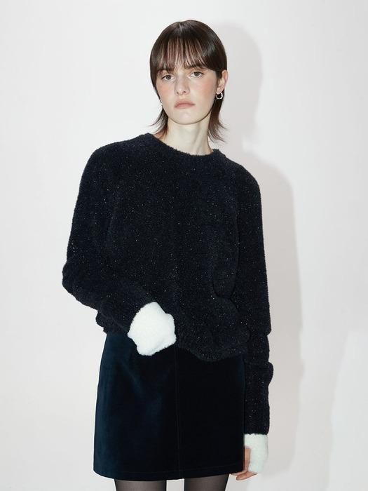Pearl Knit in Black VK3WP170-10