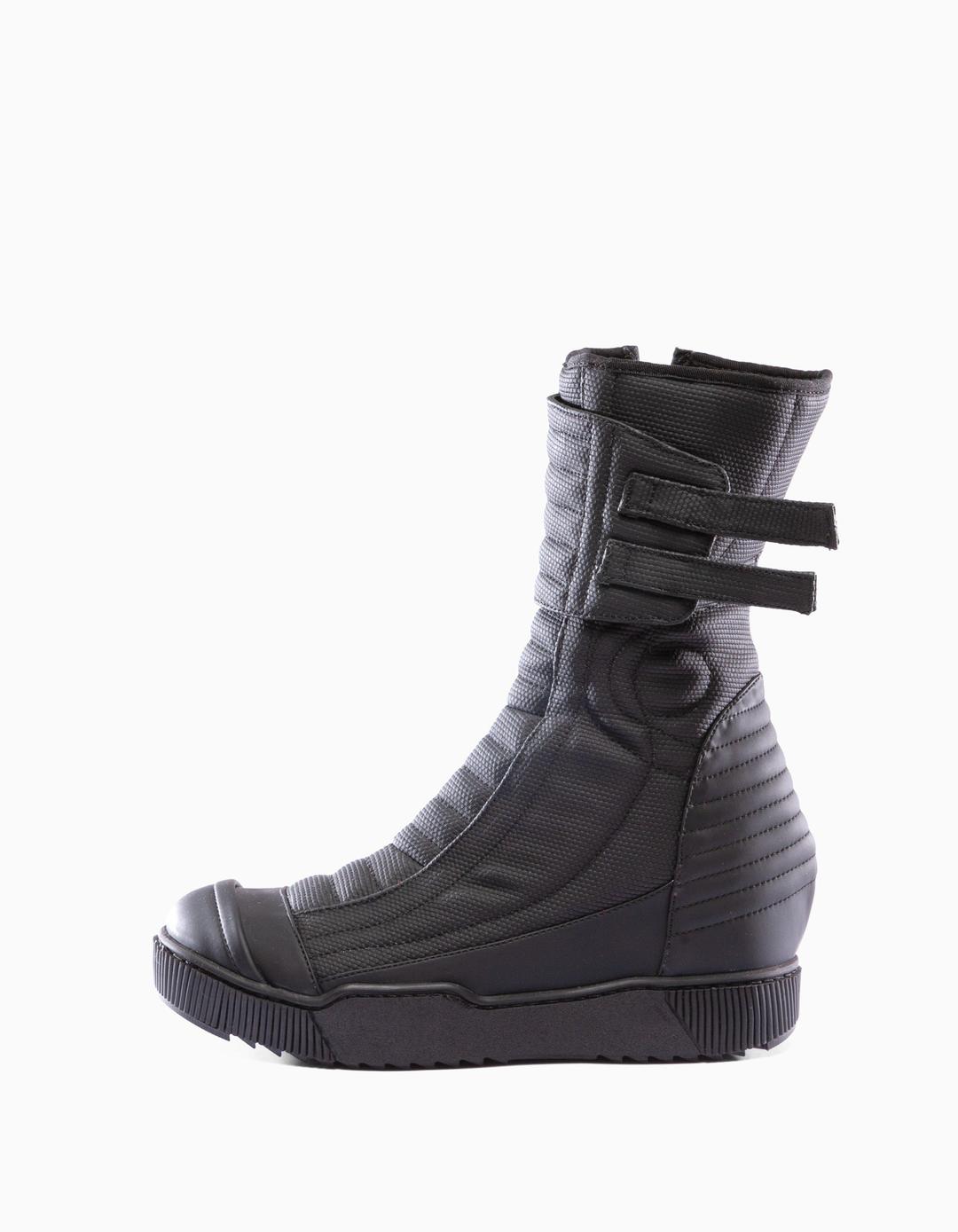 BOOTS BLACK OVERWALK W - 37 EU