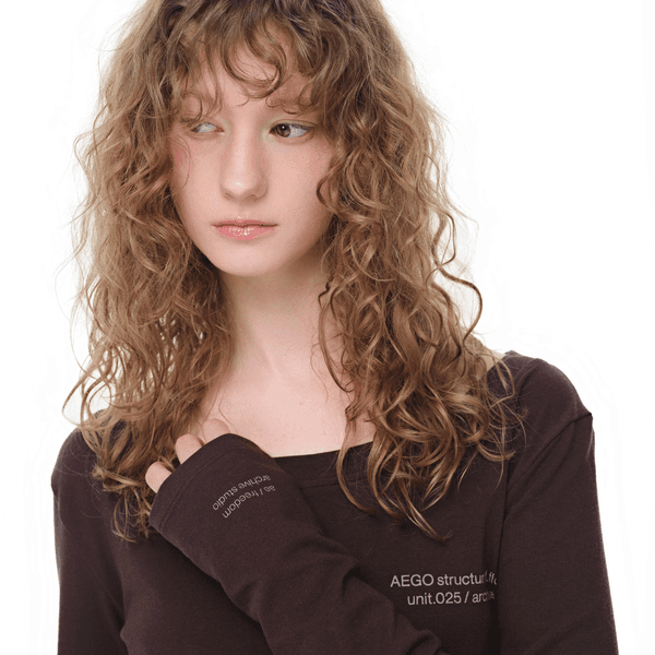 [2nd Re-order/ 당일 출고] Structured 025 sleeve T_brown