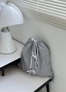 velvet ribbon backpack ( 2 color )