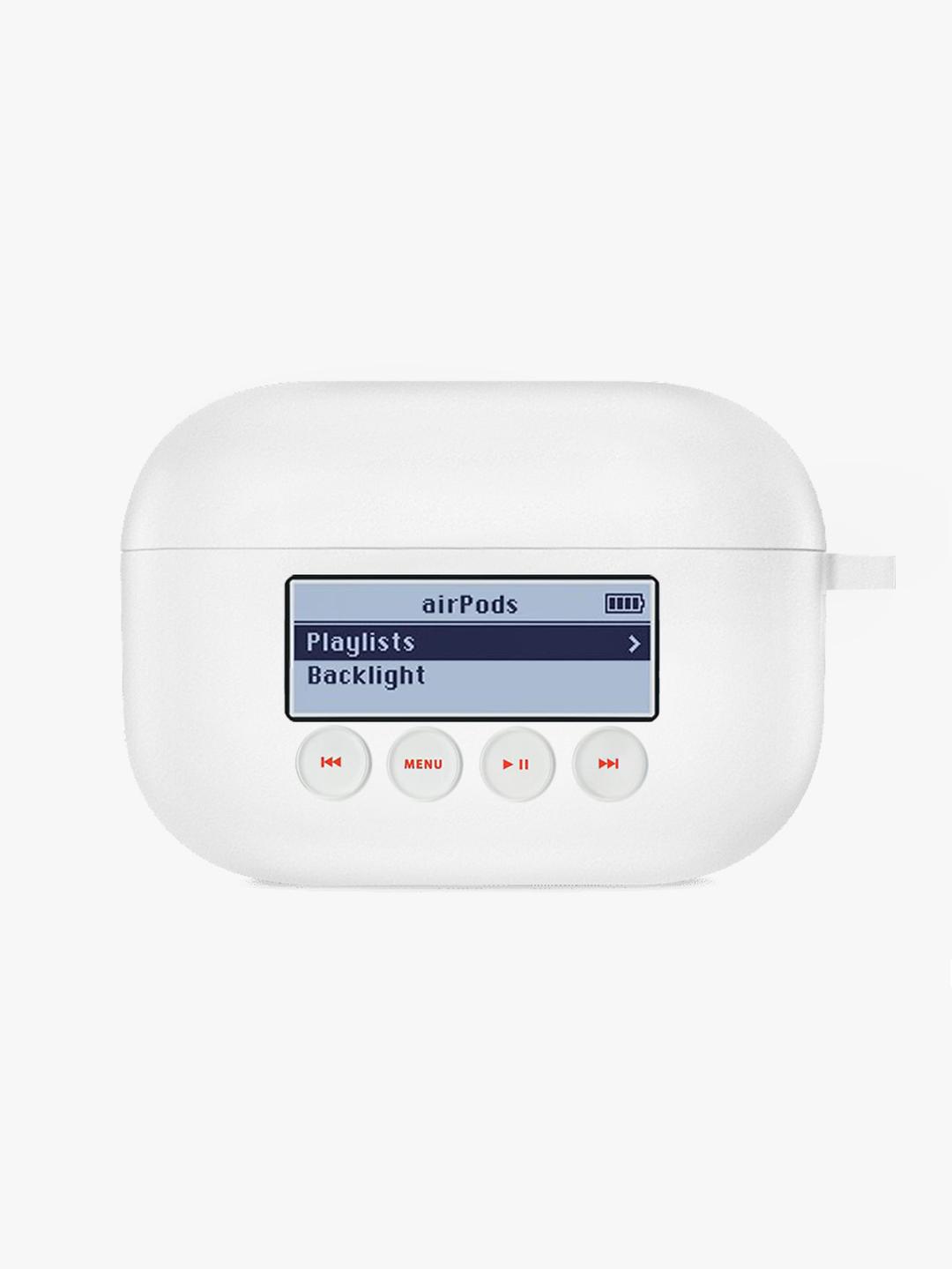 My Classic Airpods Case -White (for 1,2,3, pro, pro2)