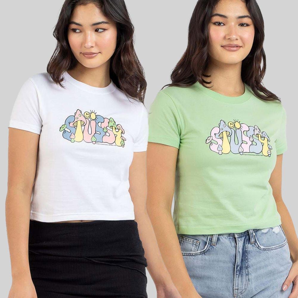 스투시 머쉬룸 슬림 티셔츠 2색상