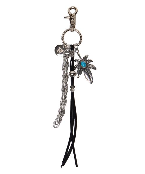 NATIVE AMERICANS KEYRING - BLACK