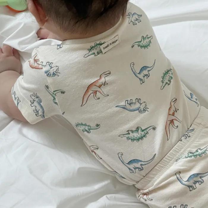 바니가든 다이노 여름 아기실내복