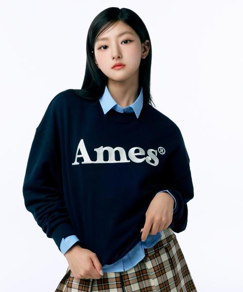 BASIC LOGO SWEATSHIRT NAVY