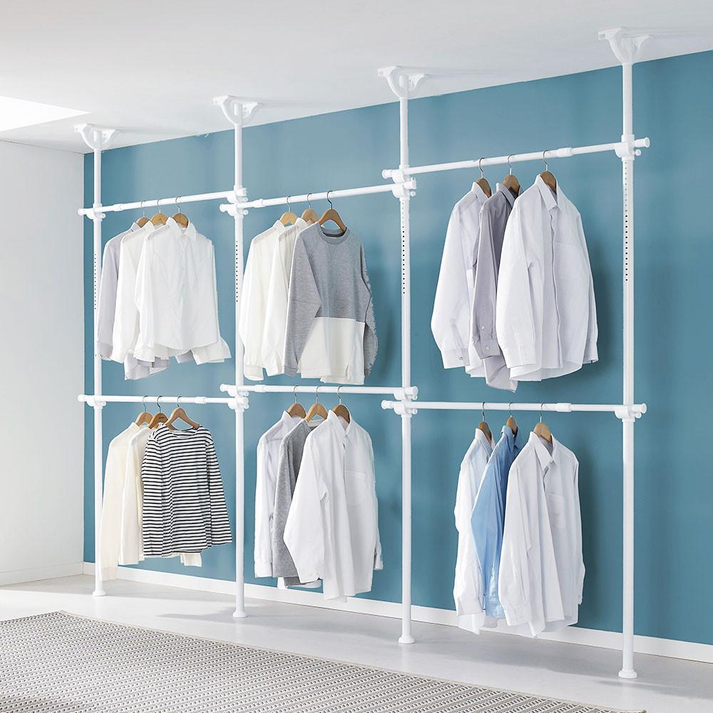 이지온 국민튼튼 드레스룸 행거 EO-406 선반 커튼 시스템 행거 모음