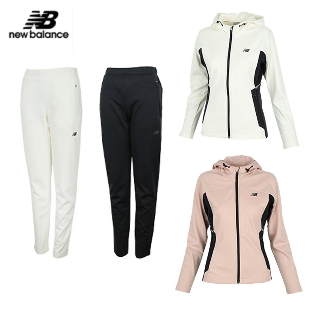 뉴발란스 여자 여성 겨울 보온 플리스 약기모 트레이닝복 후드 집업 자켓 팬츠 운동복