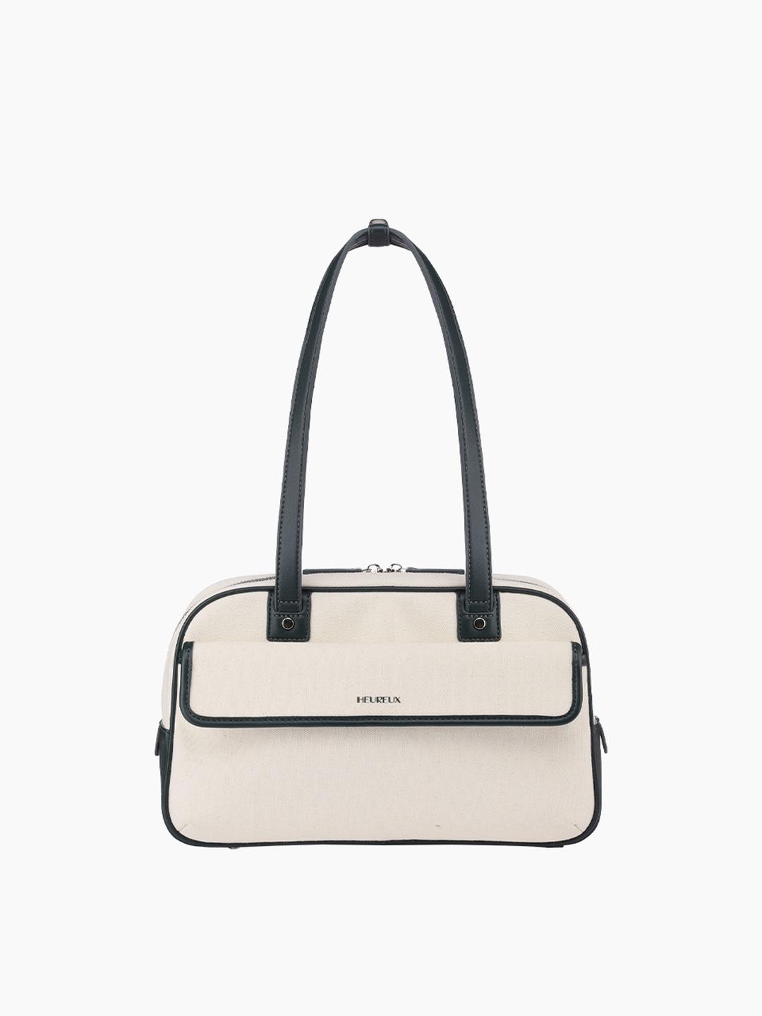 [유튜버 에이프롬 PICK] 에크랑(Ecrin) BCI 코튼 숄더백 D/Green