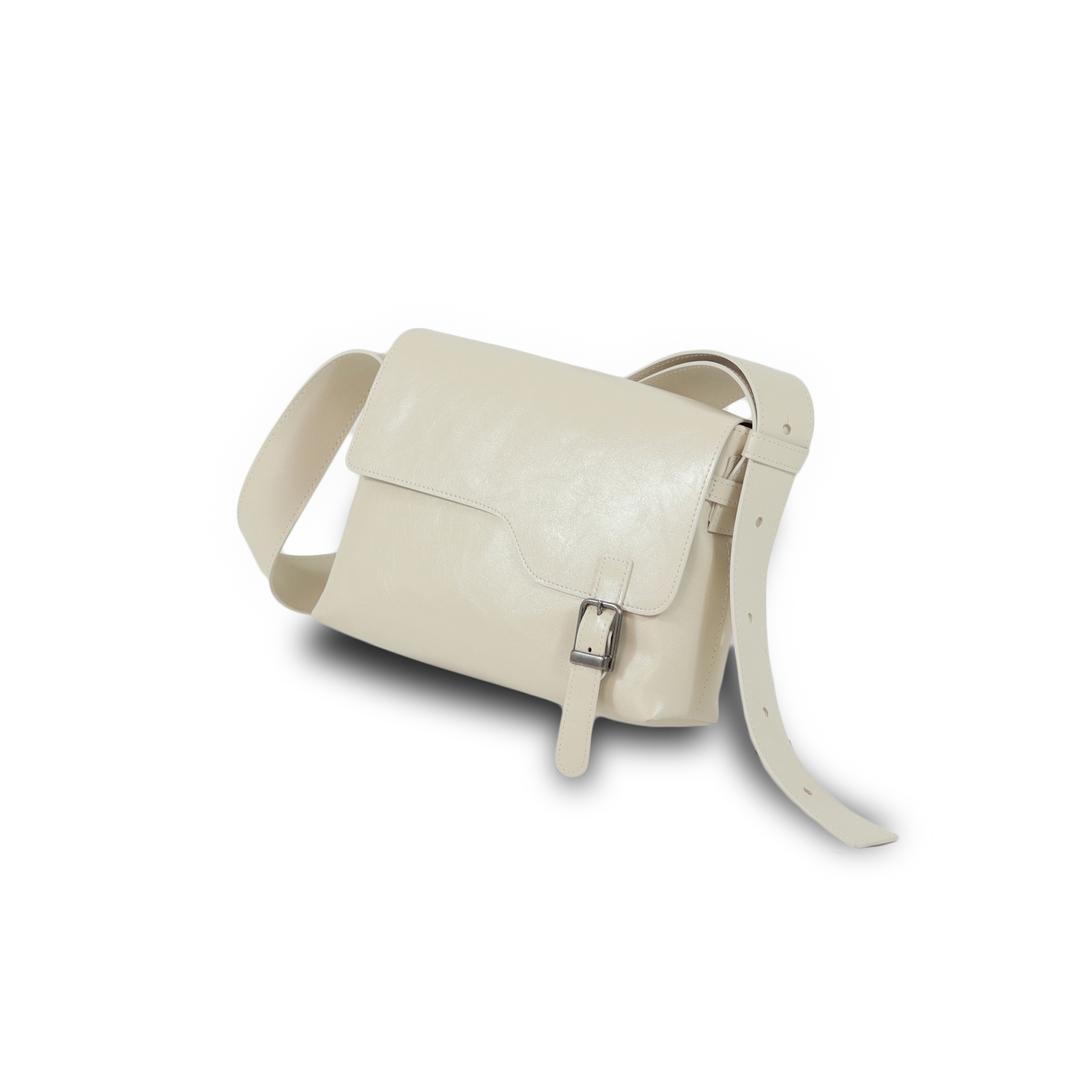 Unbalance mini bag Ivory (enamel)