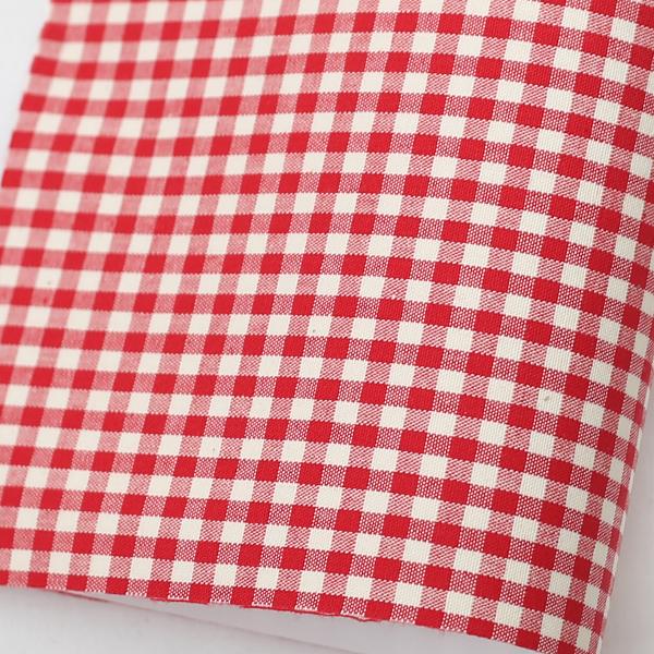 [펠트친구] 패브릭스티커-4mm체크레드[16]