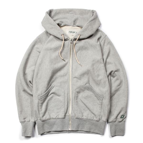 Standard Zip-up Hoodie -Melange-