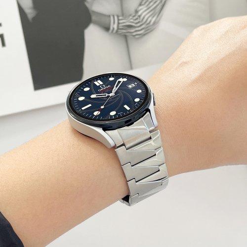 갤럭시워치 베른 슬래시라인 메탈스트랩 갤럭시워치 6/6 클래식/5/5 프로/4/4 클래식